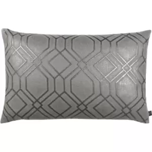 Image of Othello Geometric Cushion Graphite / 40 x 60cm / Cover Only