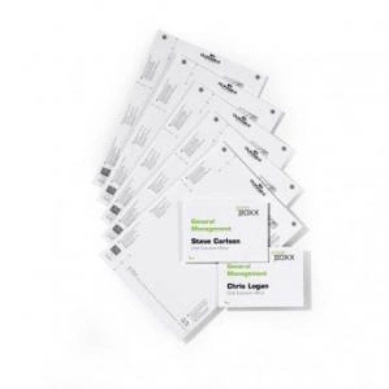 Image of Durable Insert Sheets for Info Sign 149x105.5mm Pack 20 - 485102 EXR25178DR