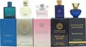 Image of Versace Miniature Fragrance Gift Set 5 Pieces