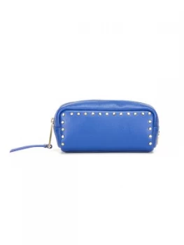 Image of Village England Farlham Cosmetic Bag Blue