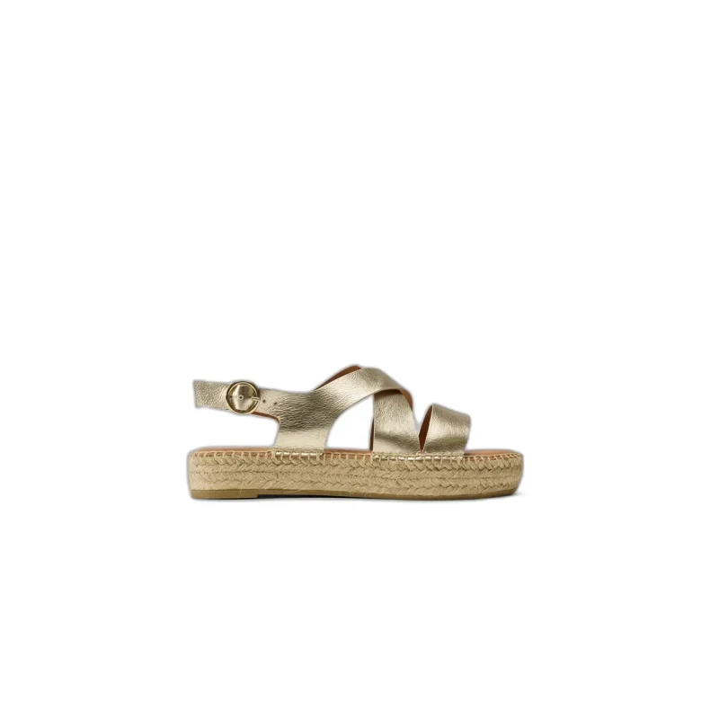 Image of Odaje Leather sandals woman Odaje Chantal Dore Female 37