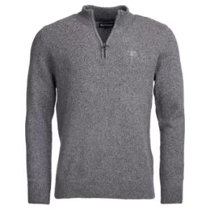 Image of Barbour Mens Tisbury 1/2 Zip Grey XL