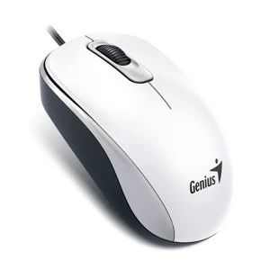 image of Genius DX-110 White USB Full Size Optical Mouse