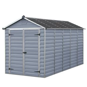 Image of Palram SkyLight Shed 6 x 12 - Dark Grey