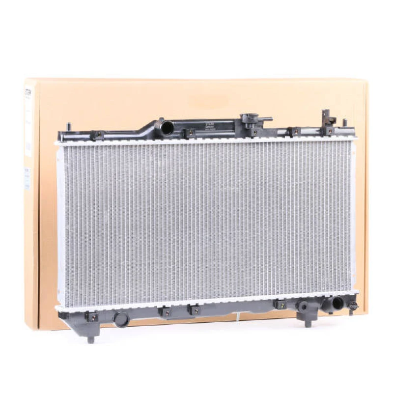 Image of STARK SKRD-0120361 Engine radiator Manual Transmission, Plastic Aluminium, Plastic Radiator,engine cooling (470)