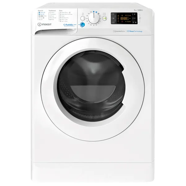 Image of Indesit BWE71496XWVUK 7KG 1400RPM Spin Washing Machine