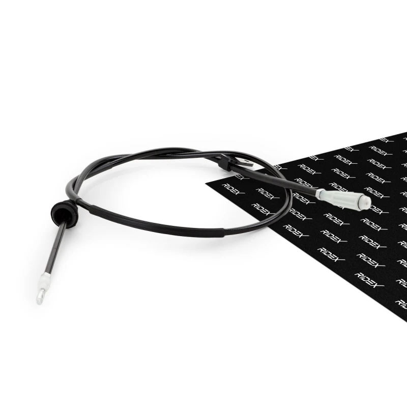 Image of RIDEX 124C0077 Brake Cable Left Rear, 1880mm Cable,parking brake (124)