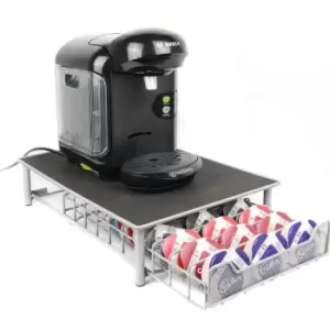 image of Tassimo 60 Pod Holder Drawer in Grey M&W - Grey