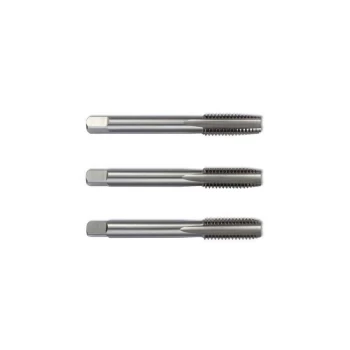 image of 3/32' x 48 BSW Set HSS ISO529 Bright Straight Flute Tap - Presto