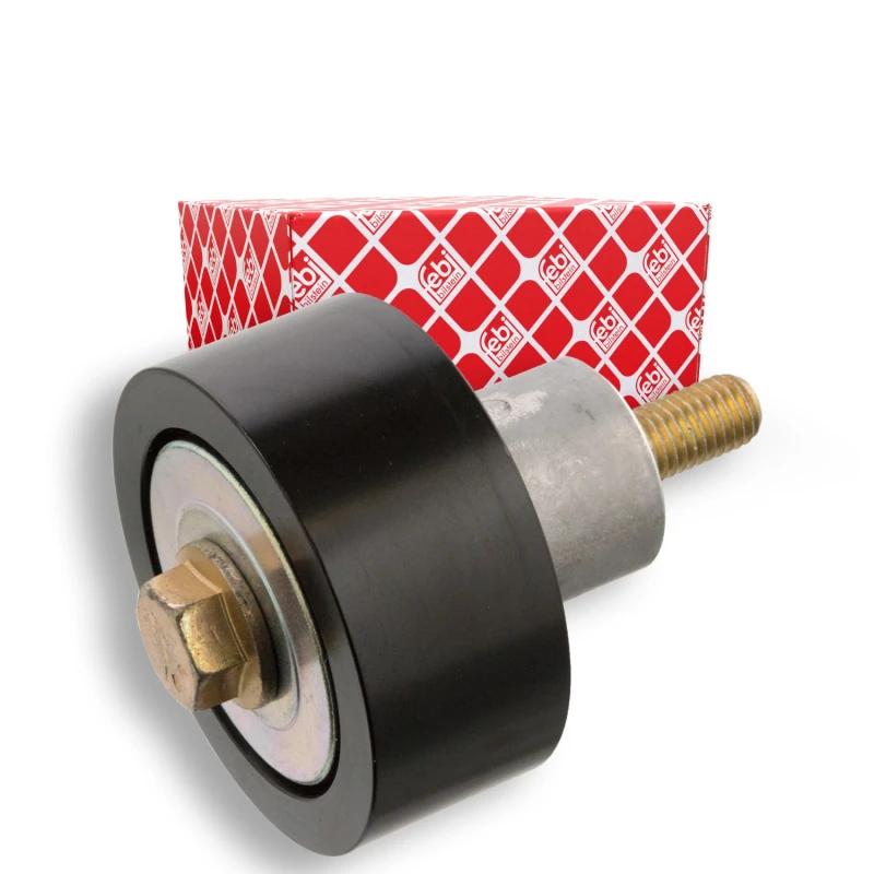 Image of Deflection / guide pulley, V-ribbed belt FEBI BILSTEIN 102637