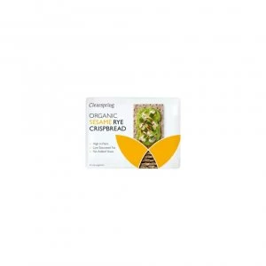 Image of Clearspring Organic Sesame Rye Crispbread 200g