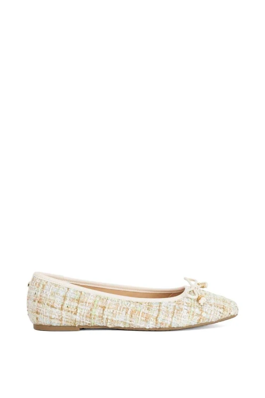 Image of Dune London Womens 'Hennie' Ballet Pumps Size: 5 Multicolor Female 5