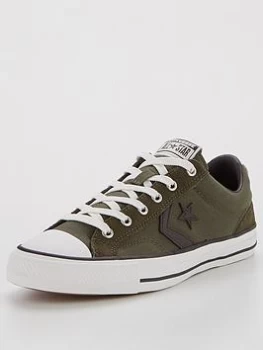 Image of Converse Star Player Ox - Khaki, Size 10, Men