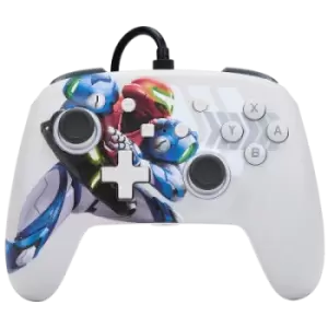 Image of Switch Enhanced Wired Controller - Metroid Dread for Switch