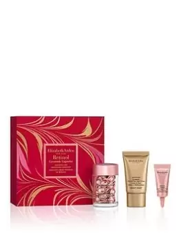 image of Elizabeth Arden Targeted Line Smoothing Solution Retinol Ceramide Capsules 30 Piece Gift Set