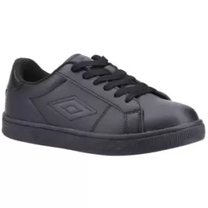 image of Umbro Girls Medway V Jnr Lace Up School Plimsolls Shoes UK Size 11 (EU 28.5)