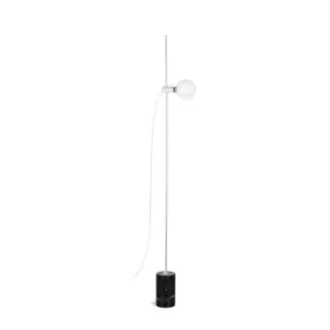 image of EVA Floor Lamp White, In-Built Switch