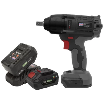 Image of Sealey CP20VPIWKIT Brushless Impact Wrench Kit 1/2"Sq Drive 700Nm ...