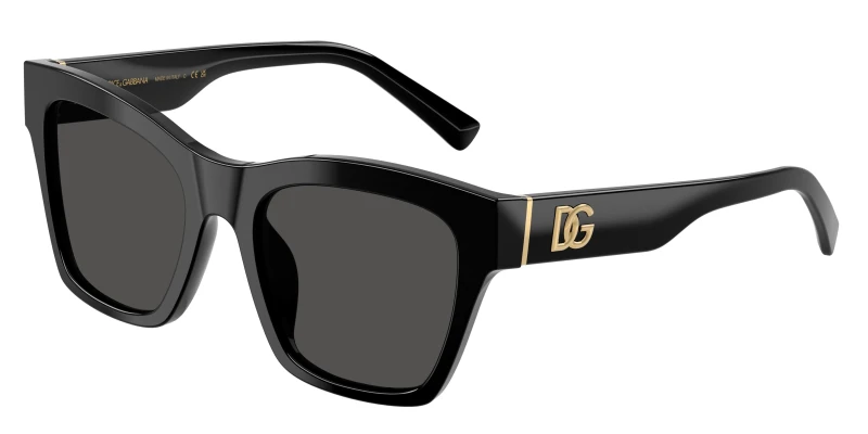 Image of Dolce & Gabbana 0Dg4512 Square Sunglasses - Black WUF6L Female
