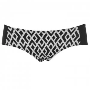 image of Dorina Dorina Palawan Jacquard Hipster Bikini Briefs Womens - BLACKGRAPHIC508