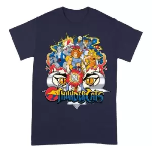 Thundercats T-Shirt Thundercats in Action Group Shot Size S