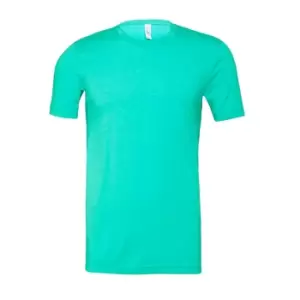 Bella + Canvas Adults Unisex Heather CVC T-Shirt (XXL) (Heather Sea Green)