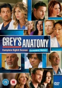 Image of Grey's Anatomy - Series 8 - Complete DVD 6-Disc Set Box Set