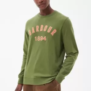 Image of Barbour Heritage John Loopback Cotton-Jersey Sweatshirt - XL