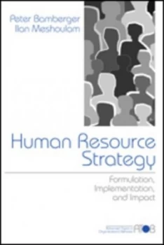 Image of Human Resource Strategy by Peter A. Bamberger Paperback