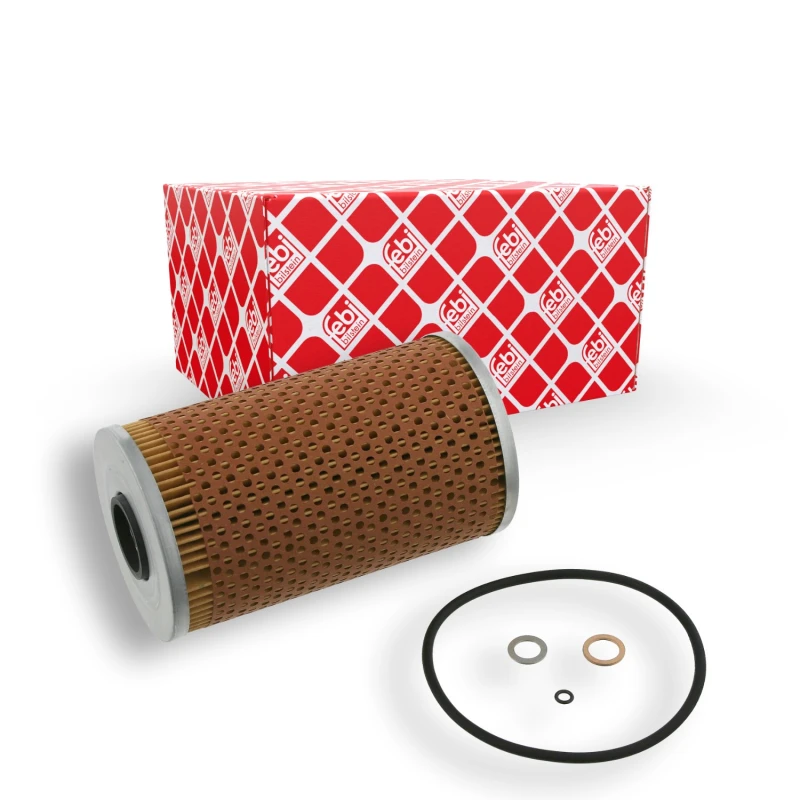 Image of FEBI BILSTEIN 26691 Oil filter Filter Insert, with seal ring, with gaskets/seals Oil Filter (7)