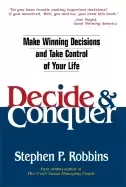 Image of decide and conquer make winning decisions and take control of your life