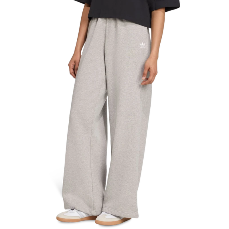 Image of Adidas Originals Women'S Essential Flared Pants - Grey Medium Grey Heather WJ3ZZ Female L,M,S,XL,XS