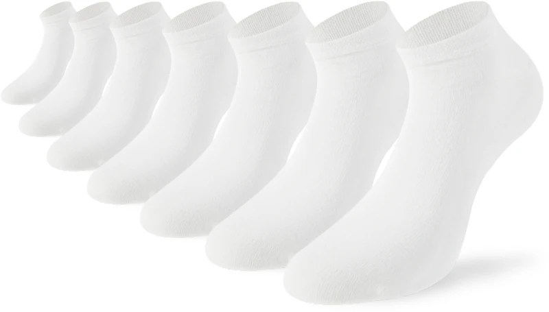Image of Lenz Duos Sneaker 1-7 Socks, white, Size 43 - 46 for Men