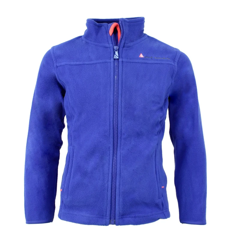 Image of Peak Mountain Girl's fleece jacket Peak Mountain Gacesare Bleu Female 16 ans GACESARE/AF-BLEU CLEMATIS