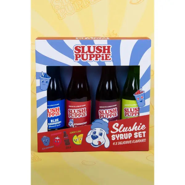 image of Slush Puppie Original 4X180ml Syrup Set