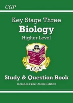 Image of Ks3 Biology Study and Question Book with Online Edition - Higher Hardback
