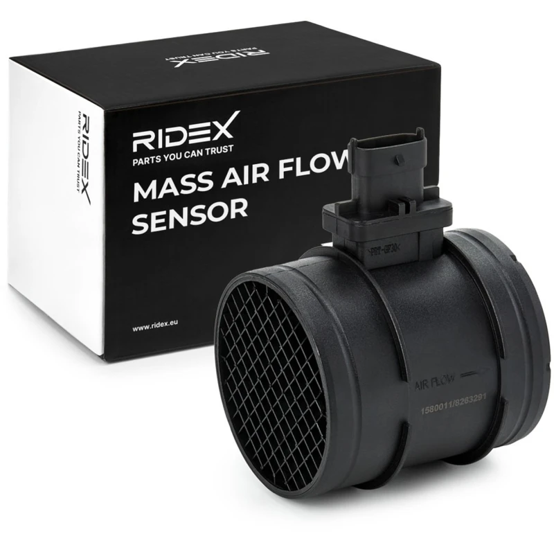 Image of RIDEX 3926A0221 Mass air flow sensor with housing Air Mass Sensor (3926)