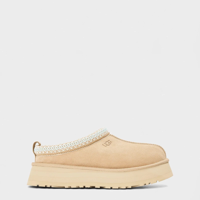 Image of UGG Womens Tazz Slippers Sand Beige, 8