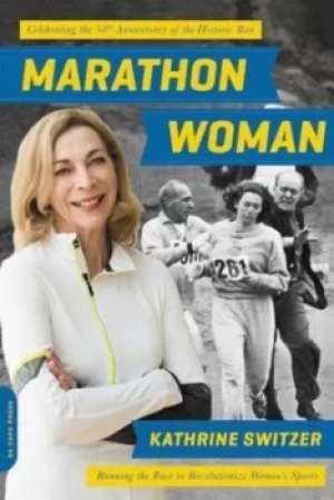Image of Marathon woman by Kathrine Switzer