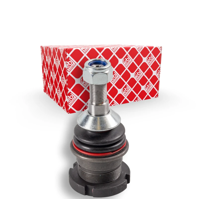 Image of FEBI BILSTEIN 28365 Ball joint Front Axle Right, with lock nut, with retaining ring Support-/Steering Link (2462)
