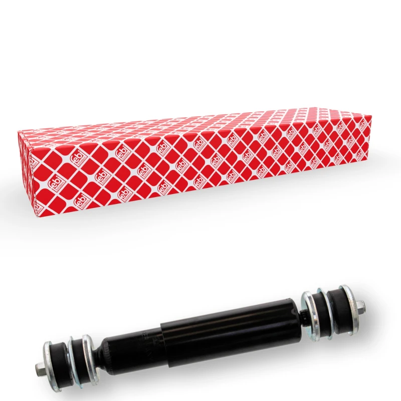 Image of FEBI BILSTEIN 20317 Shock absorber Rear Axle, Oil Pressure, Telescopic Shock Absorber, Bottom Pin Shock Absorber (854)