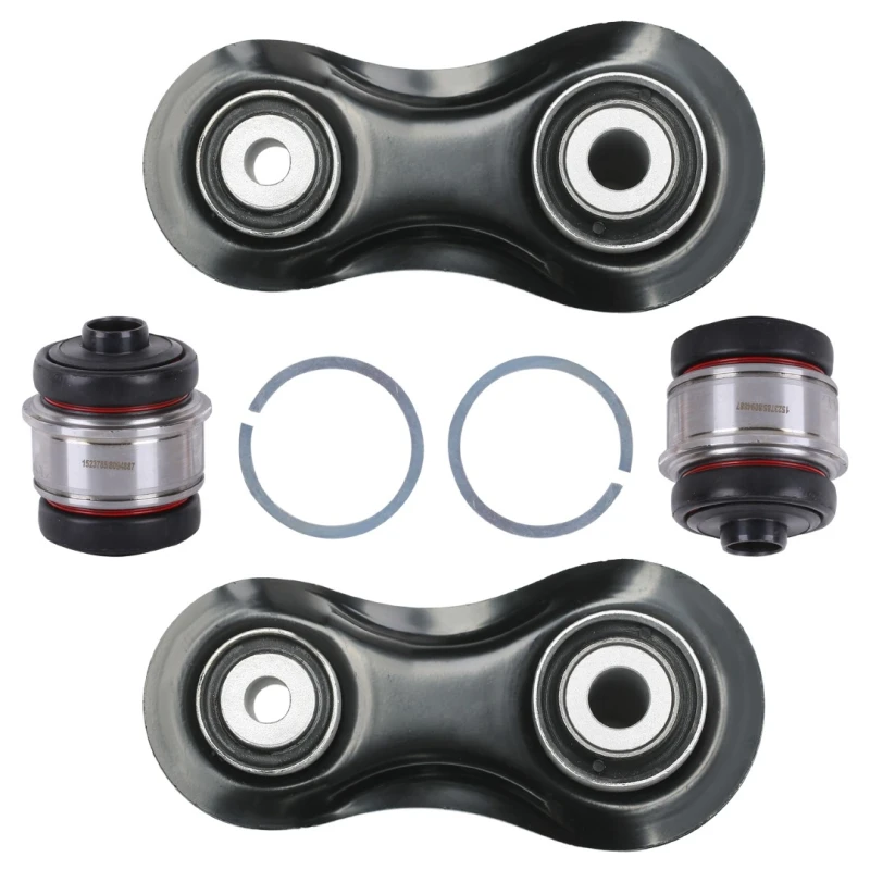 Image of RIDEX 2905L0087 Link Set, wheel suspension with rubber mount, Lower Link Set,wheel suspension (2905)