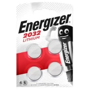 Image of Energizer CR2032 Lithium Coin Cell Battery Pack of 6