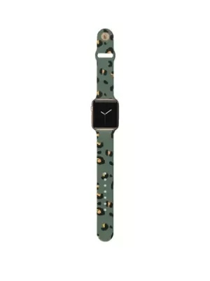 image of Coconut Lane Apple Watch Strap - Khaki Leopard, 38/40Mm