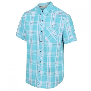 Image of Regatta Deakin III Check Shirt - MauiBlueChck