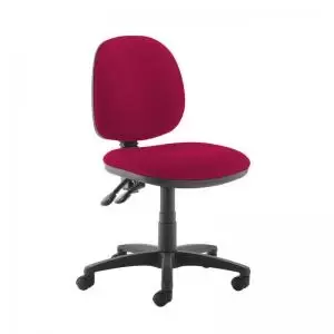 Image of Jota medium back PCB operators chair with no arms - Diablo Pink