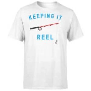 Image of Keeping it Reel T-Shirt - White - 3XL