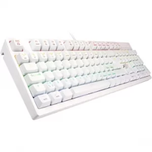Image of Xtrfy K2-RGB Mechanical Gaming Keyboard, Kailh Red Switches, RGB Lighting, Unlimited Anti Ghosting Keys, White