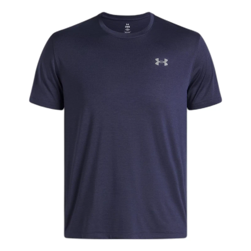 Image of Jersey Under Armour Launch Bleu Male XL