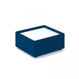 Image of Alto modular reception seating wooden table - white top with maturity